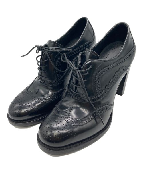 CHURCH'S（チャーチ）CHURCH'S (チャーチ) BURWOOD HEEL ブラック サイズ:361/2の古着・服飾アイテム