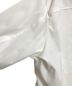 中古・古着 YORI (ヨリ) ノーカラーコクーンジャケット ホワイト サイズ:38 未使用品：15000円