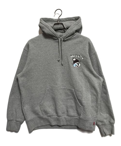 SUPREME（シュプリーム）SUPREME (シュプリーム) Snowman Hooded Sweatshirt グレー サイズ:Mの古着・服飾アイテム