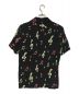 Aloha Blossom (アロハブロッサム) SOUNDS GOODオープンカラーシャツ ブラック サイズ:38：8000円