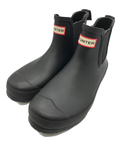 HUNTER（ハンター）HUNTER (ハンター) Womens Original Chelsea Boots ブラック サイズ:SIZE US7の古着・服飾アイテム