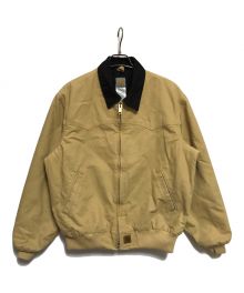 CarHartt（カーハート）の古着「サンタフェジャケット」｜ベージュ×ブラック