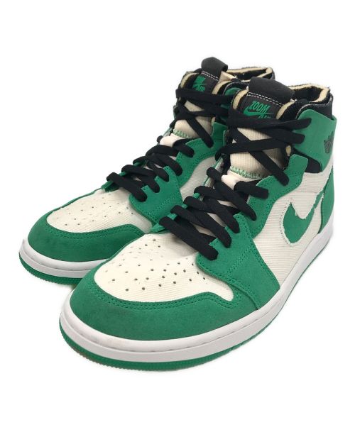 NIKE（ナイキ）NIKE (ナイキ) AIR JORDAN 1 ZOOM AIR CMFT グリーン×ホワイト サイズ:28.5cmの古着・服飾アイテム