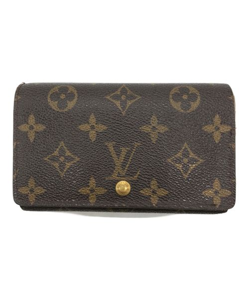 LOUIS VUITTON（ルイ ヴィトン）LOUIS VUITTON (ルイ ヴィトン) 2つ折り財布 ブラウンの古着・服飾アイテム