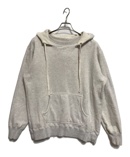 FULLCOUNT（フルカウント）FULLCOUNT (フルカウント) After Hood W Face Sweat Shirts ホワイト サイズ:40の古着・服飾アイテム