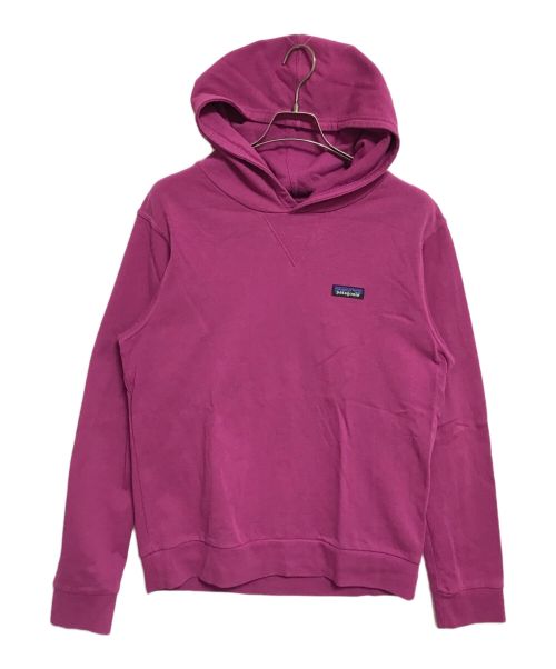 Patagonia（パタゴニア）Patagonia (パタゴニア) オーガニックコットンフーディ ピンク サイズ:Sの古着・服飾アイテム