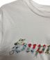 中古・古着 Supreme (シュプリーム) Floral applique S/S TOP ホワイト サイズ:下記参照：6000円