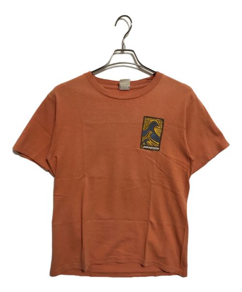 Patagonia（パタゴニア）Patagonia (パタゴニア) プリントTシャツ オレンジ サイズ:下記参照の古着・服飾アイテム