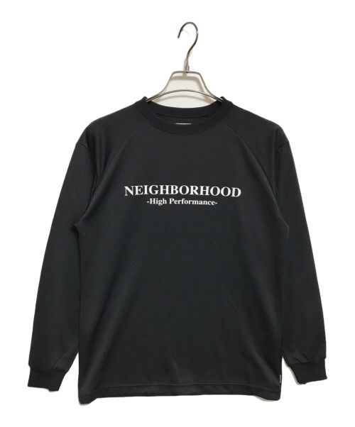 NEIGHBORHOOD（ネイバーフッド）NEIGHBORHOOD (ネイバーフッド) TECH E-CREW LS ブラック サイズ:Sの古着・服飾アイテム