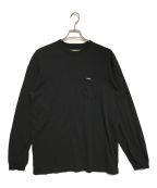 NEIGHBORHOODネイバーフッド）の古着「SMOOTH/C-CREW.LS」｜ブラック