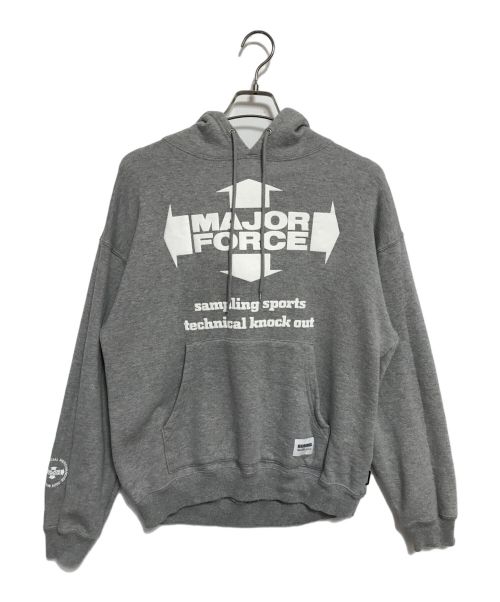 NEIGHBORHOOD（ネイバーフッド）NEIGHBORHOOD (ネイバーフッド) NH X MAJOR FORCE . SWEATPARKA LS グレー サイズ:Sの古着・服飾アイテム