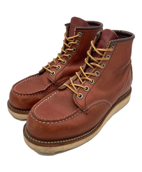 RED WING（レッドウィング）RED WING (レッドウィング) アイリッシュセッター クラシックワーク モックトゥ ブラウン サイズ:4 1/2の古着・服飾アイテム