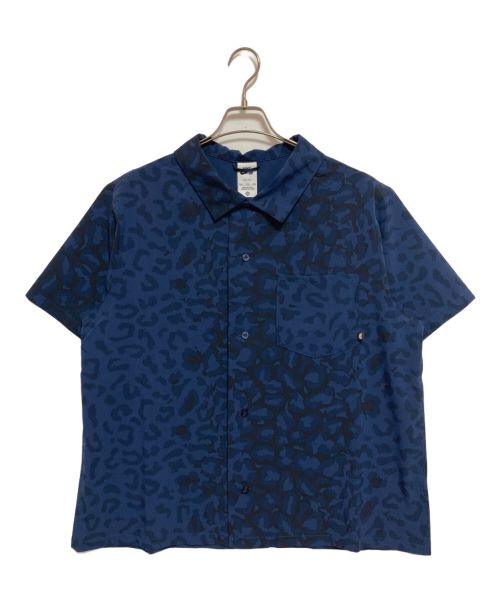 NIKE（ナイキ）NIKE (ナイキ) BOWLER BUTTON UP S/S SHIRT ネイビー サイズ:XXL 未使用品の古着・服飾アイテム