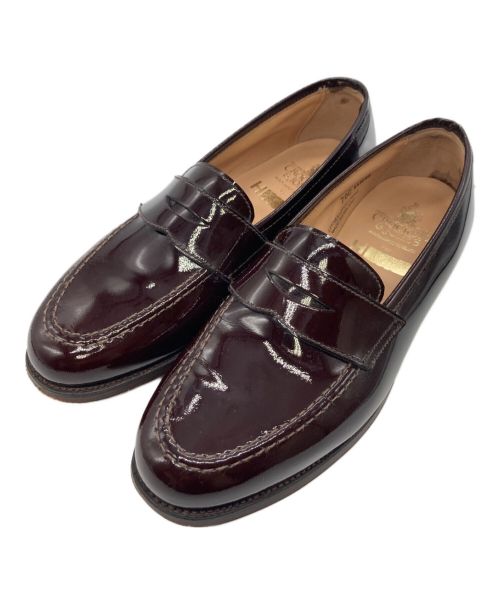 Crockett & Jones（クロケット＆ジョーンズ）Crockett & Jones (クロケット＆ジョーンズ) H BEAUTY&YOUTH (エイチ ビューティアンドユース) ROEDEAN LEATHER LOAFER ブラウン サイズ:UK7の古着・服飾アイテム