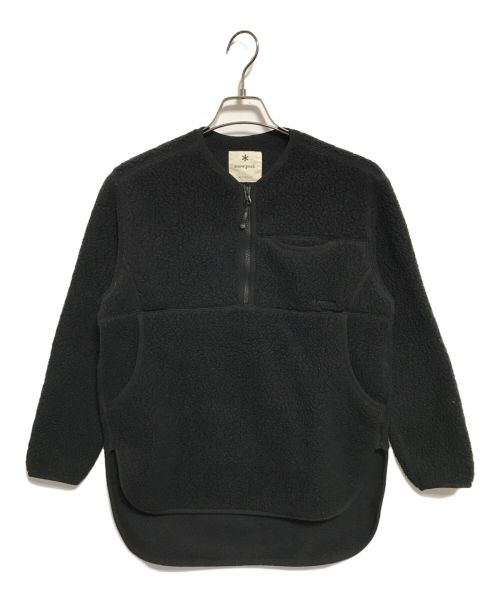 Snow peak（スノーピーク）Snow peak (スノーピーク) Thermal Boa Fleece Pullover ブラック サイズ:1の古着・服飾アイテム