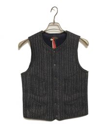 BROWN'S BEACH JACKET（ブラウンズビーチジャケット）の古着「BROWN'S BEACH EARLY VEST」｜ネイビー