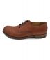 PADRONE (パドローネ) DERBY PLAIN TOE SHOES ブラウン サイズ:42：10000円