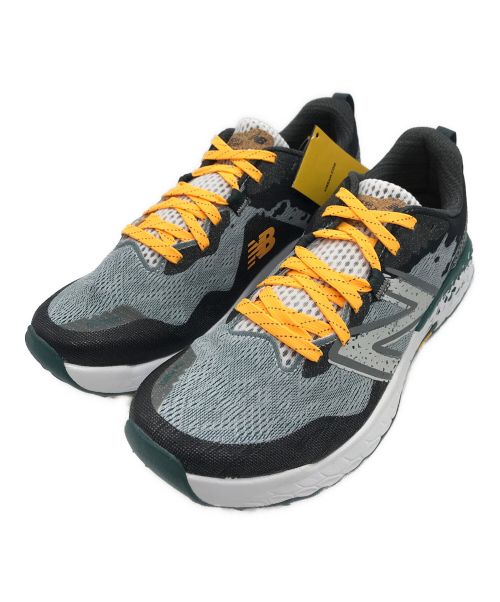 NEW BALANCE（ニューバランス）NEW BALANCE (ニューバランス) Fresh Foam X Hierro v7 I7 グレー×グリーン サイズ:27.5cm 未使用品の古着・服飾アイテム