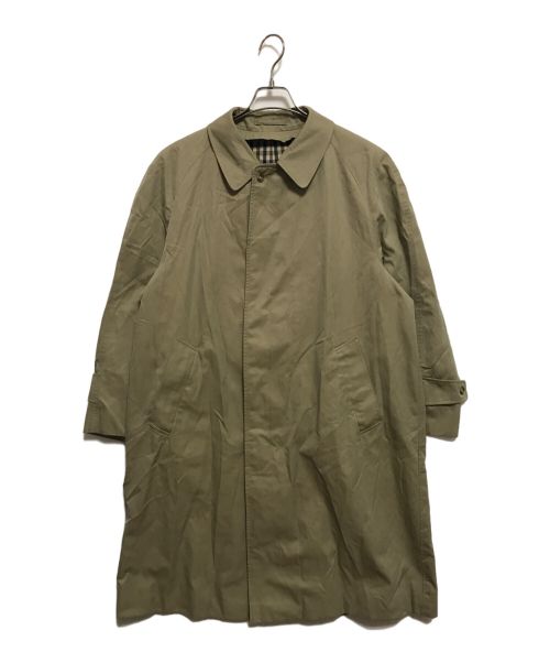 Aquascutum（アクアスキュータム）Aquascutum (アクアスキュータム) ステンカラーコート ベージュ サイズ:なし（下記参照）の古着・服飾アイテム