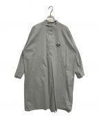 MM6 Maison Margielaエムエムシックス メゾンマルジェラ）の古着「Mid-length Poplin Shirt Dress」｜グレー