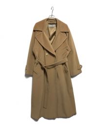 MaxMara（マックスマーラ）の古着「ウールロングコート」｜ベージュ