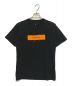 uniform experiment（ユニフォームエクスペリメント）の古着「APPLIQUE BOX LOGO TEE」｜ブラック