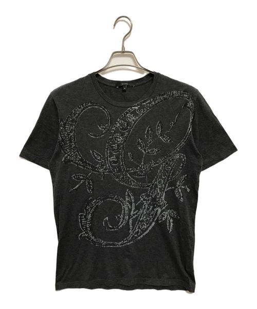 GUCCI（グッチ）GUCCI (グッチ) プリントTシャツ グレー サイズ:Mの古着・服飾アイテム