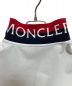 中古・古着 MONCLER (モンクレール) ポロシャツ ホワイト サイズ:L：7000円