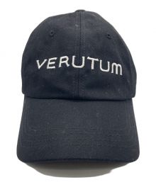 verutum（-）の古着「キャップ」｜ブラック