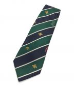 GUCCIグッチ）の古着「Symbols motif silk tie」｜グリーン