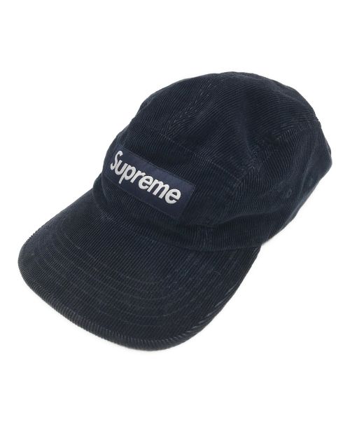 SUPREME（シュプリーム）SUPREME (シュプリーム) Corduroy Camp Cap ネイビー サイズ:下記参照の古着・服飾アイテム