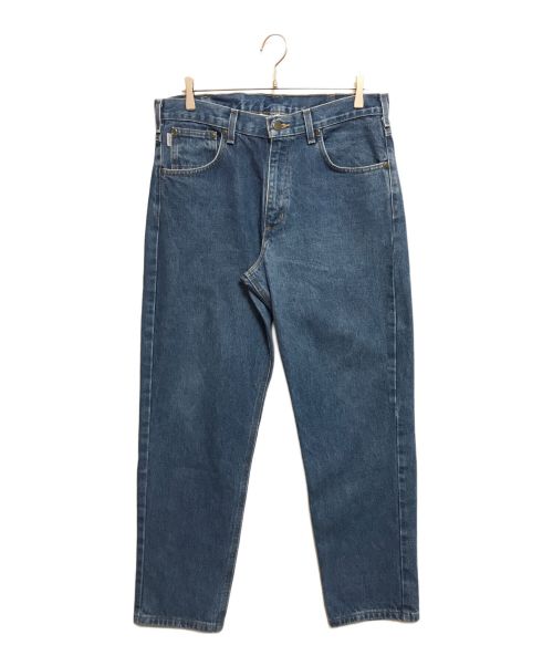 CarHartt（カーハート）CarHartt (カーハート) RELAXED-FIT TAPERED-LEG DENIM PANTS インディゴ サイズ:SIZE 34×30の古着・服飾アイテム