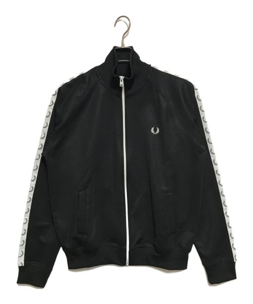 FRED PERRY（フレッドペリー）FRED PERRY (フレッドペリー) Taped Track Jacket ブラック サイズ:Mの古着・服飾アイテム