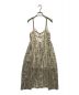 Lautashi (ラウタシー) Moon jacquard camisole dress ベージュ サイズ:1：5000円