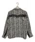 Needles (ニードルズ) Fringe One-Up Shirt - Python Jq. / Purple グレー サイズ:M：16000円