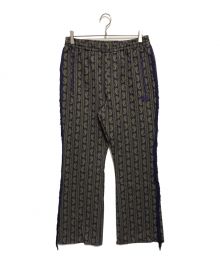 Needles（ニードルズ）の古着「Fringe BootーCut Track Pant－Poly Jq.」｜パープル