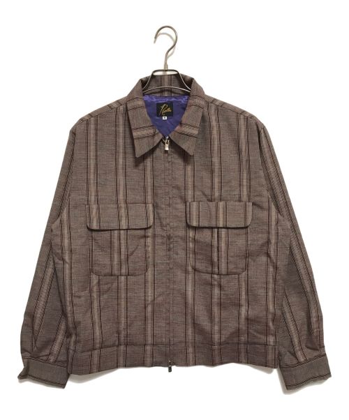 Needles（ニードルズ）Needles (ニードルズ) Sport Jacket - PE/W Glen Plaid. / Bordeaux ブラウン サイズ:Mの古着・服飾アイテム