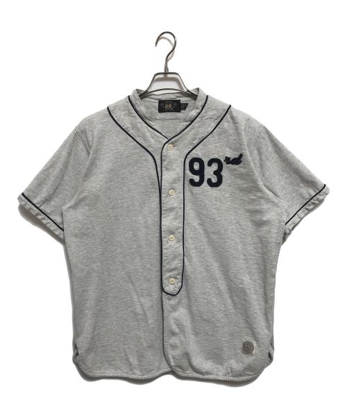 RRL（ダブルアールエル）RRL (ダブルアールエル) 93rd BASEBALL SHIRTS グレー サイズ:XLの古着・服飾アイテム