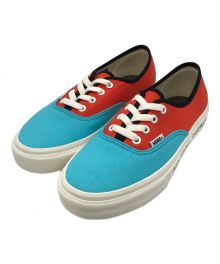 VANS×ALL GOOD FLOWERS（バンズ）の古着「AUTHENTIC」｜オレンジ×ブルー