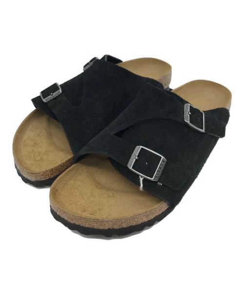 BIRKENSTOCK（ビルケンシュトック）BIRKENSTOCK (ビルケンシュトック) チューリッヒ スエードレザー ブラック サイズ:25cmの古着・服飾アイテム