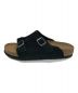 BIRKENSTOCK (ビルケンシュトック) チューリッヒ スエードレザー ブラック サイズ:25cm：8000円