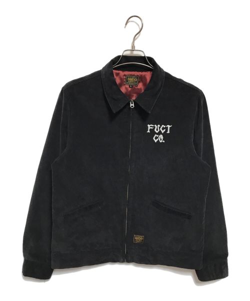 FUCT SSDD（ファクト）FUCT SSDD (ファクト) ジップアップジャケット ブラック サイズ:Lの古着・服飾アイテム