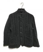 Engineered Garmentsエンジニアド ガーメンツ）の古着「Knit Leisure Jacket-Cable Knit」｜ブラック