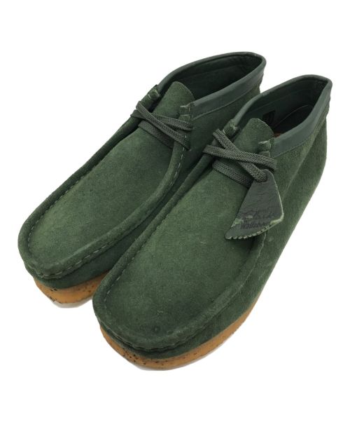 CLARKS（クラークス）CLARKS (クラークス) ワラビーシューズ グリーン サイズ:US 9 1/2の古着・服飾アイテム