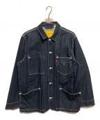 LEVI'S REDリーバイス レッド）の古着「デニム エンジニアジャケットコート」｜インディゴ