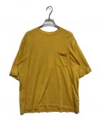 MAATEE&SONSマーティーアンドサンズ）の古着「Pocket Tee (Super Lemon)」｜イエロー