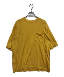 MAATEE&SONS（マーティーアンドサンズ）の古着「Pocket Tee (Super Lemon)」｜イエロー