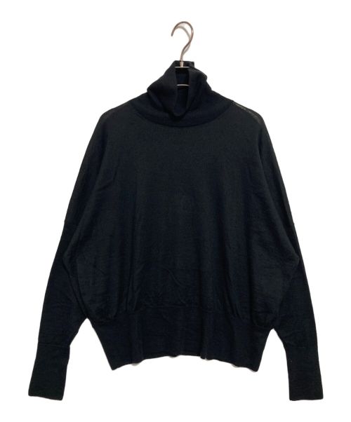 Humoresque（ユーモレスク）Humoresque (ユーモレスク) sail turtleneck knit ブラック サイズ:Fの古着・服飾アイテム