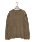 Bergfabel (バーグファベル) YAK Handmade cardigan ベージュ サイズ:L：35000円