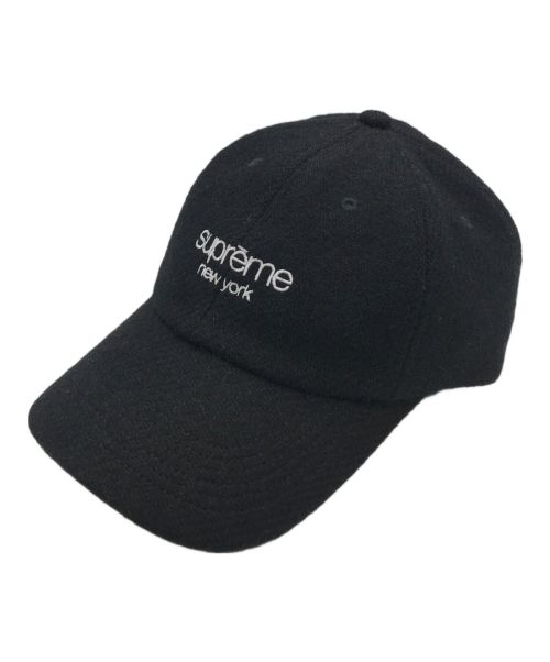 SUPREME（シュプリーム）Supreme (シュプリーム) Harris Tweed (ハリスツイード) Harris Tweed Classic Logo 6 ブラックの古着・服飾アイテム